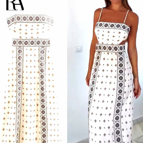 WRAP AROUND IN THE BACK STREAMLINED BODYCON CLEAN LINES STRAPS DRESS 1/2… - Picture 1 of 4
